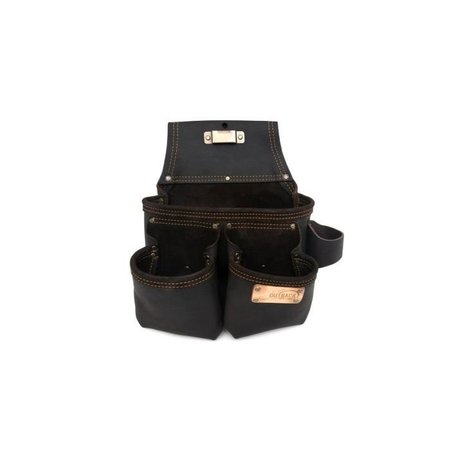 OX TOOLS Tool Bag, Pro Framer's Tool Bag, Oil-Tanned Leather, 3 Pouch, Leather OX-P263203